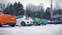 Автомобили класса С - Сравниваем: Ceed GT, Octavia RS, Leon FR, Focus ST.