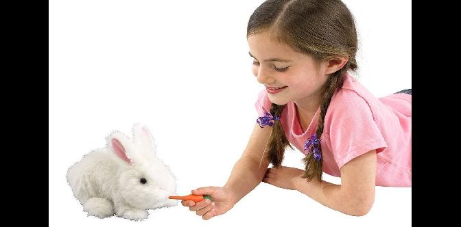 Видео обзоры игрушек - Интерактивная игрушка «Кузя - мой забавный кролик» смотреть