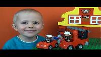 Lego пожарные и малыш Даник - Развивающее видео для детей Lego Duplo
