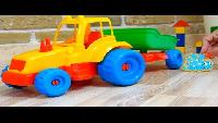 Мультфильм про динозавров. Игрушки для детей. Машинки и Динозавры