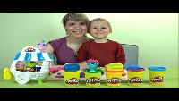 Развивающее видео для детей. Фургончик Play-Doh и малыш Даник с мамой