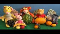 Развивающий мультфильм Винни Пух с друзьями собирают фрукты. Winnie-the-Pooh.