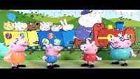 Свинка Пеппа играет в пазлы - Peppa Pig